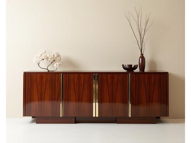 Dressoir in Palissanderhout - Artisanaal vervaardigd